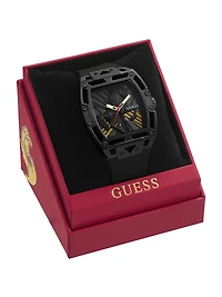 Silicone analogue watch 44 mm