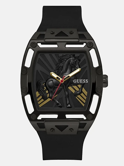 Silicone analogue watch 44 mm