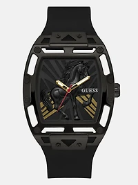 Silicone analogue watch 44 mm