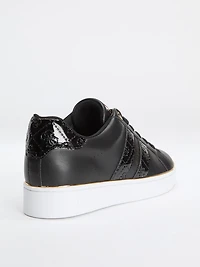 Barlie faux leather sneakers