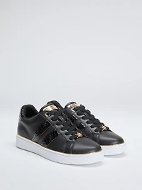 Barlie faux leather sneakers