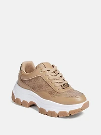Berrett Metallic Quattro G Jogger Sneakers