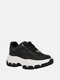 Berrett Lace-Up Platform Sneakers