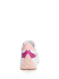 Calebb Logo Print Sneakers