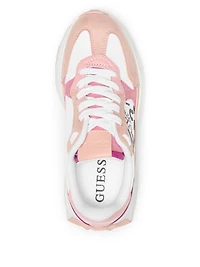 Calebb Logo Print Sneakers