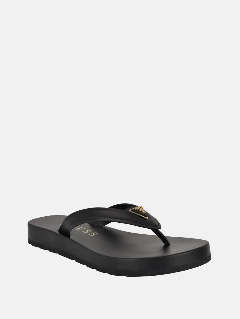 Candry Logo Flip Flop Sandals