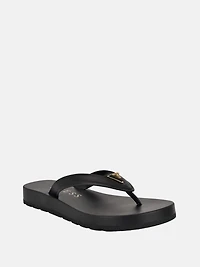 Candry Logo Flip Flop Sandals