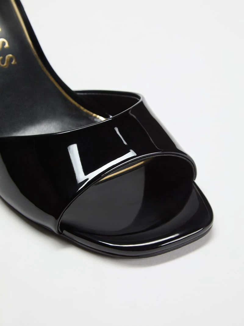Carisse Patent-Look Sandals