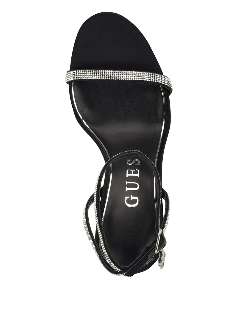 Charmer Rhinestone Charm Heels