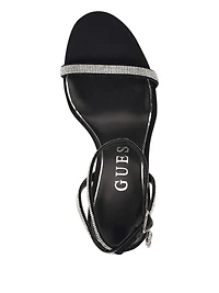 Charmer Rhinestone Charm Heels