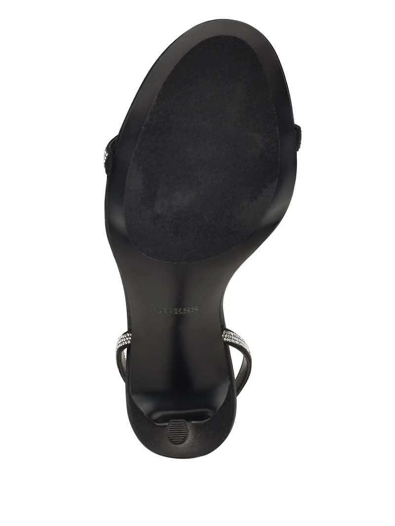 Charmer Rhinestone Charm Heels