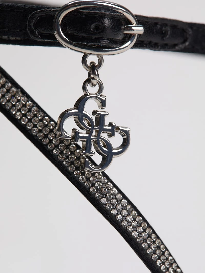 Charmer Rhinestone Charm Heels