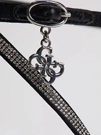 Charmer Rhinestone Charm Heels