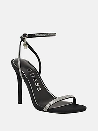 Charmer Rhinestone Charm Heels