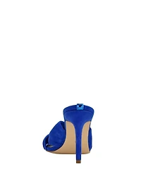 Daiva Knotted Heeled Mules