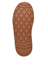 Deinna Fold-Over Suede Booties