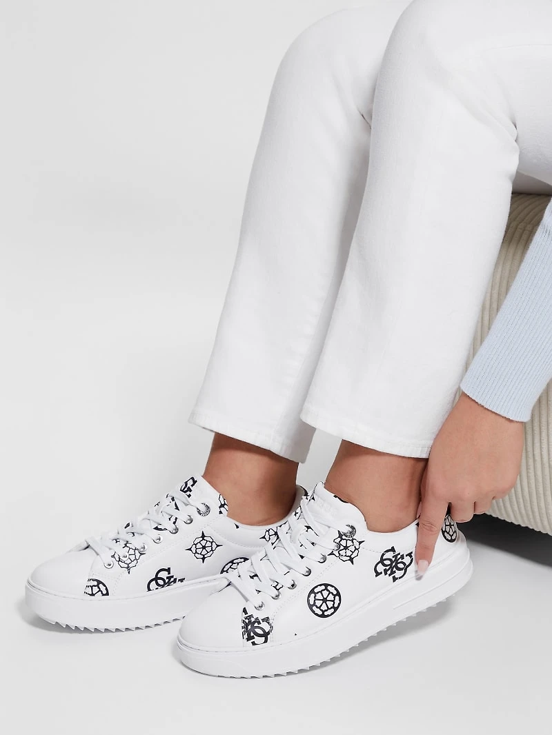 Denesa Peony Low-Top Sneakers