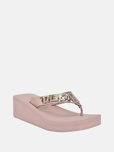Elowen G Buckle Wedge Sandals