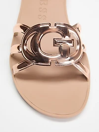 Elyho Jelly Cutout Slide Sandals