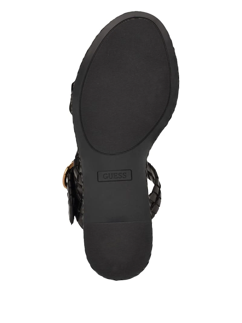 Evana braided wadges