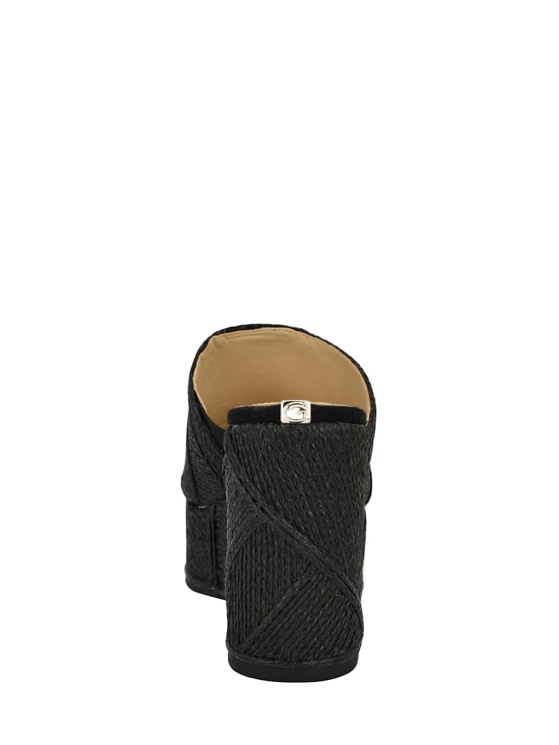 Evenz Raffia Platform Wedges