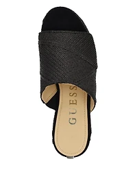 Evenz Raffia Platform Wedges