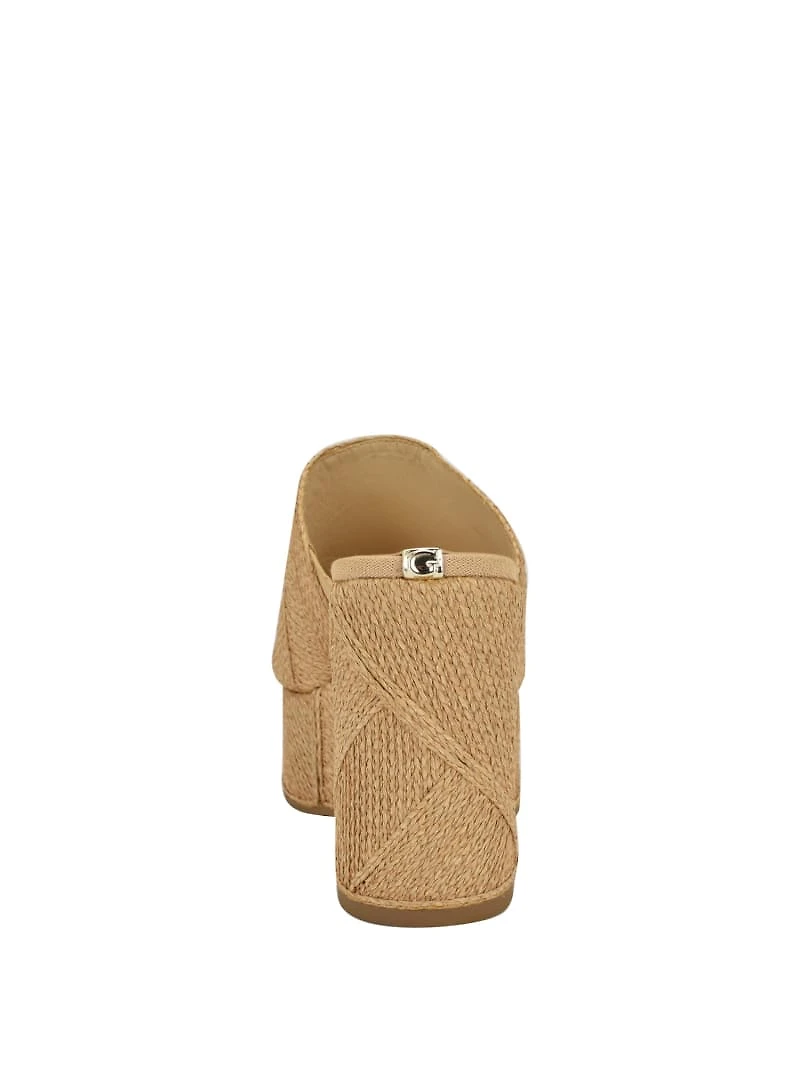 Evenz Raffia Platform Wedges