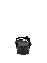 Fasten Suede Sandals