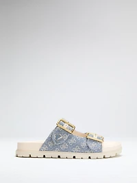 Fasten Raffia Sandals