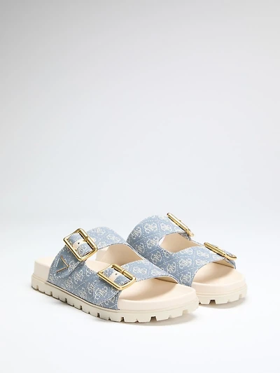 Fasten Raffia Sandals