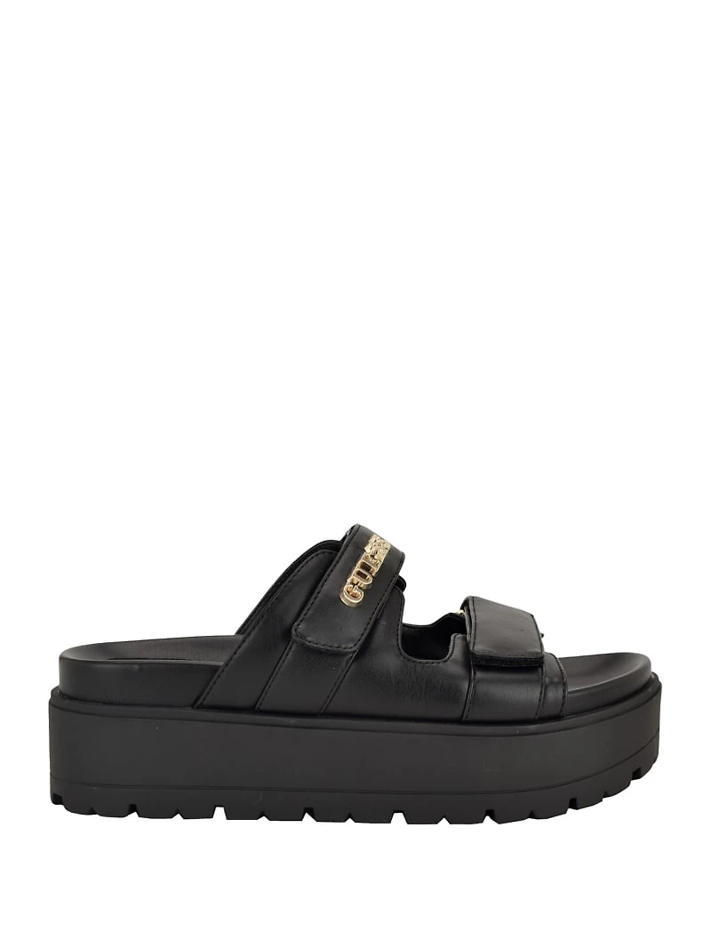 Fasten Genuine Leather Sandal