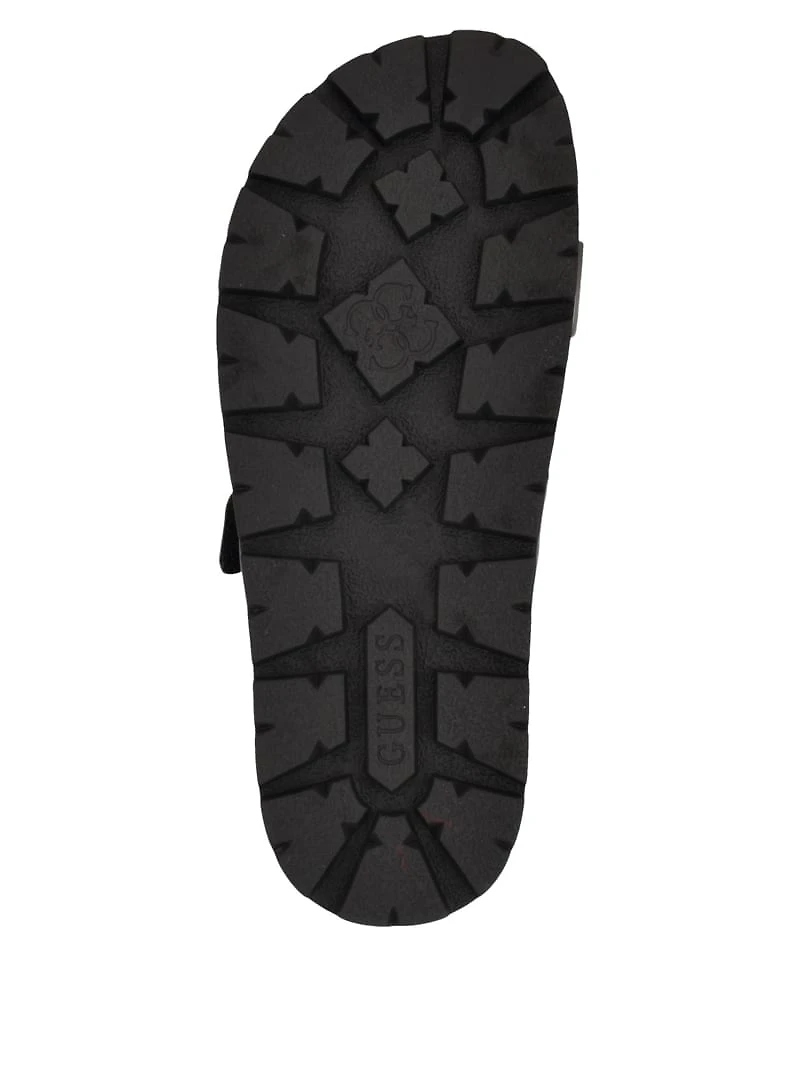 Fasten Genuine Leather Sandal