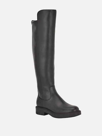 Fyza Knee-High Faux-Leather Boots