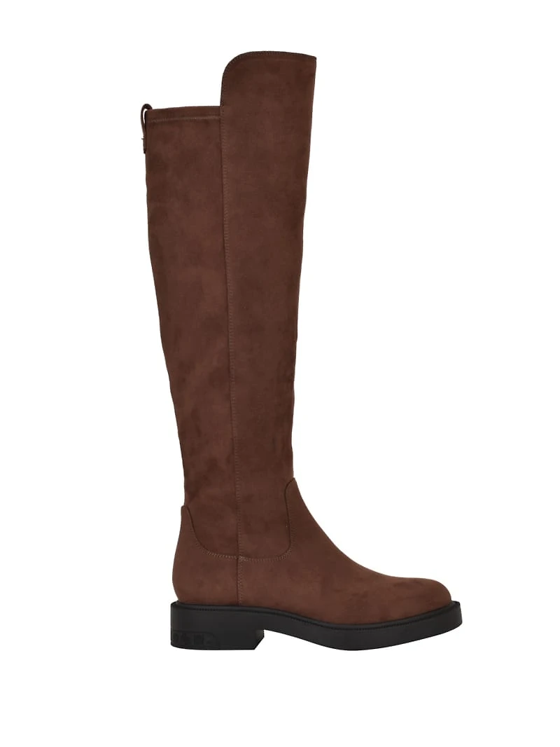 Fyza Knee-High Faux-Suede Boots