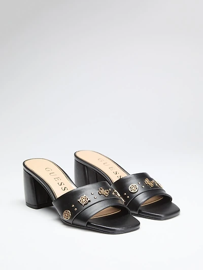 Gauri Logo Sandals