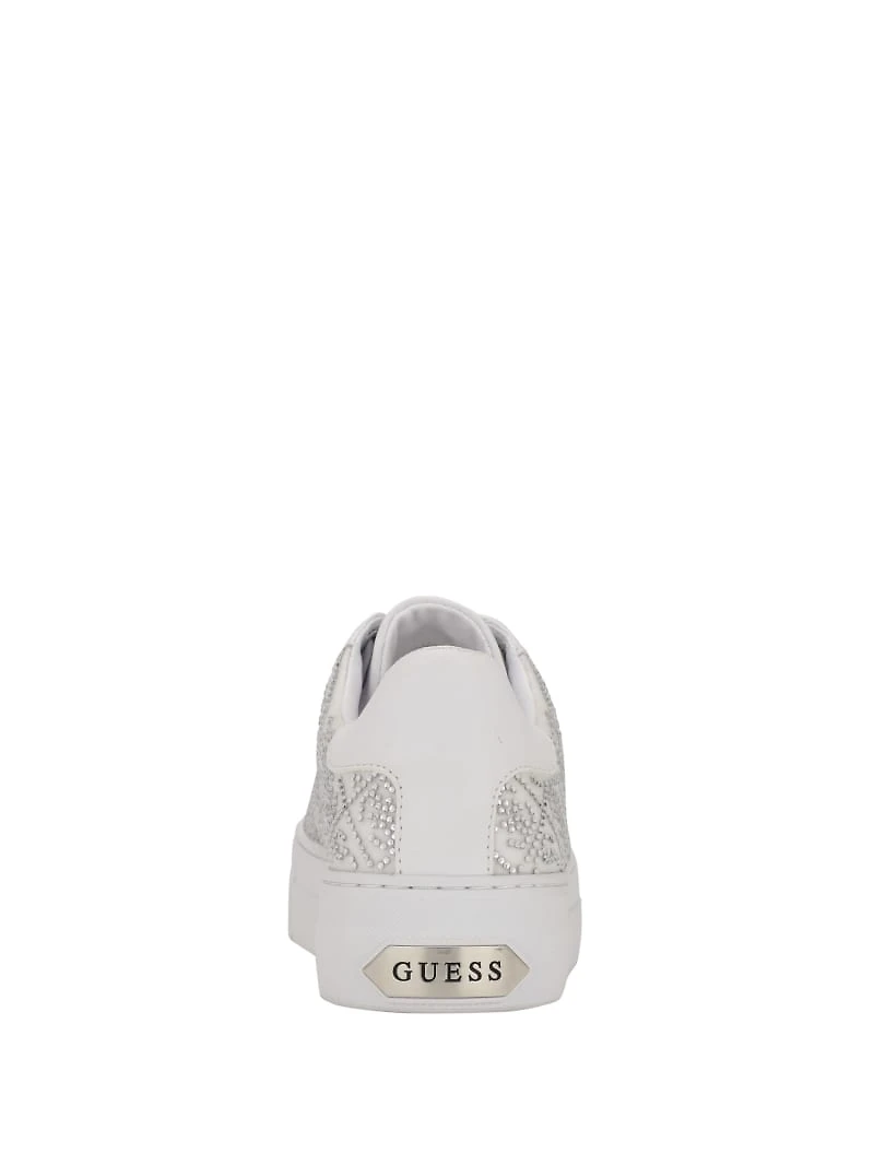 Gelsen Rhinestone Logo Low-Top Sneakers