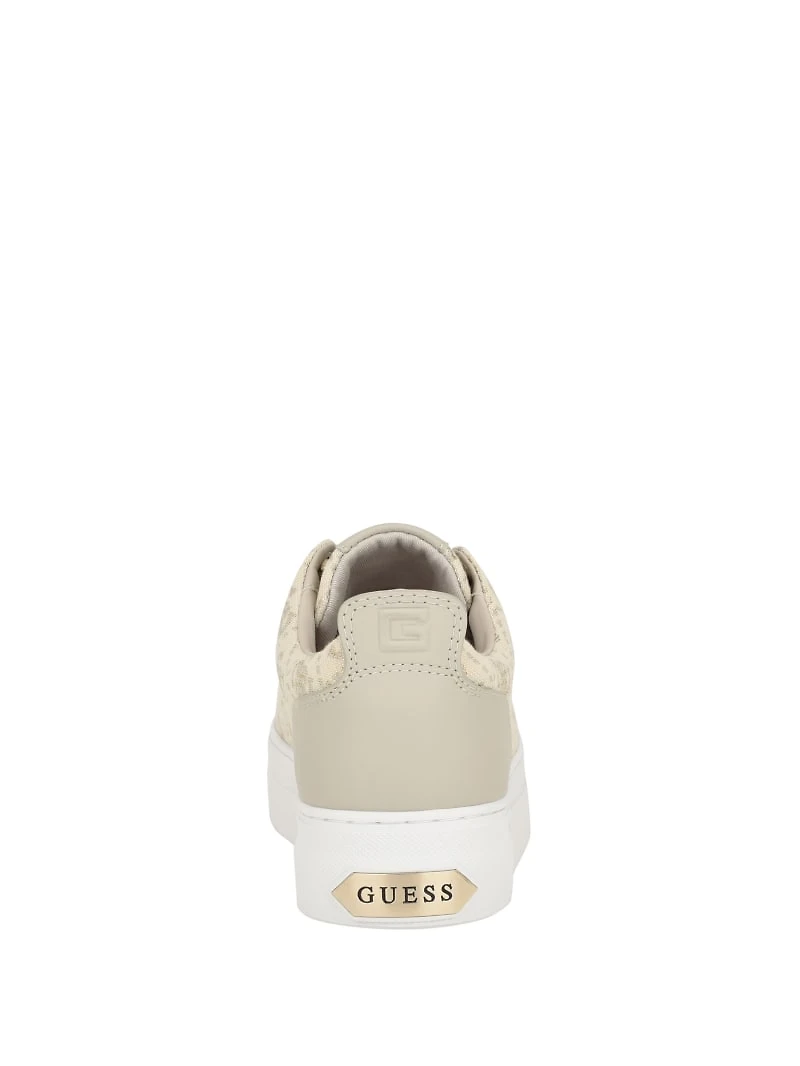 Giaa Logo Print Low-Top Sneakers