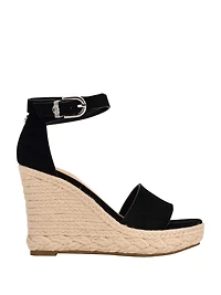 Hidy Suede Espadrille Wedges
