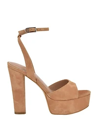 Hitten Suede Platform Dress Sandals