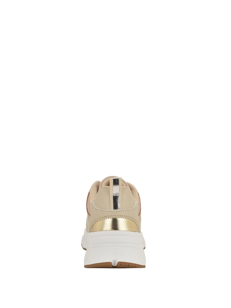 Ibitha Metallic Signature G Sneakers
