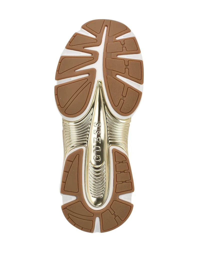 Ibitha Metallic Signature G Sneakers