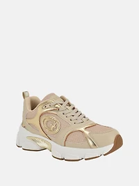 Ibitha Metallic Signature G Sneakers