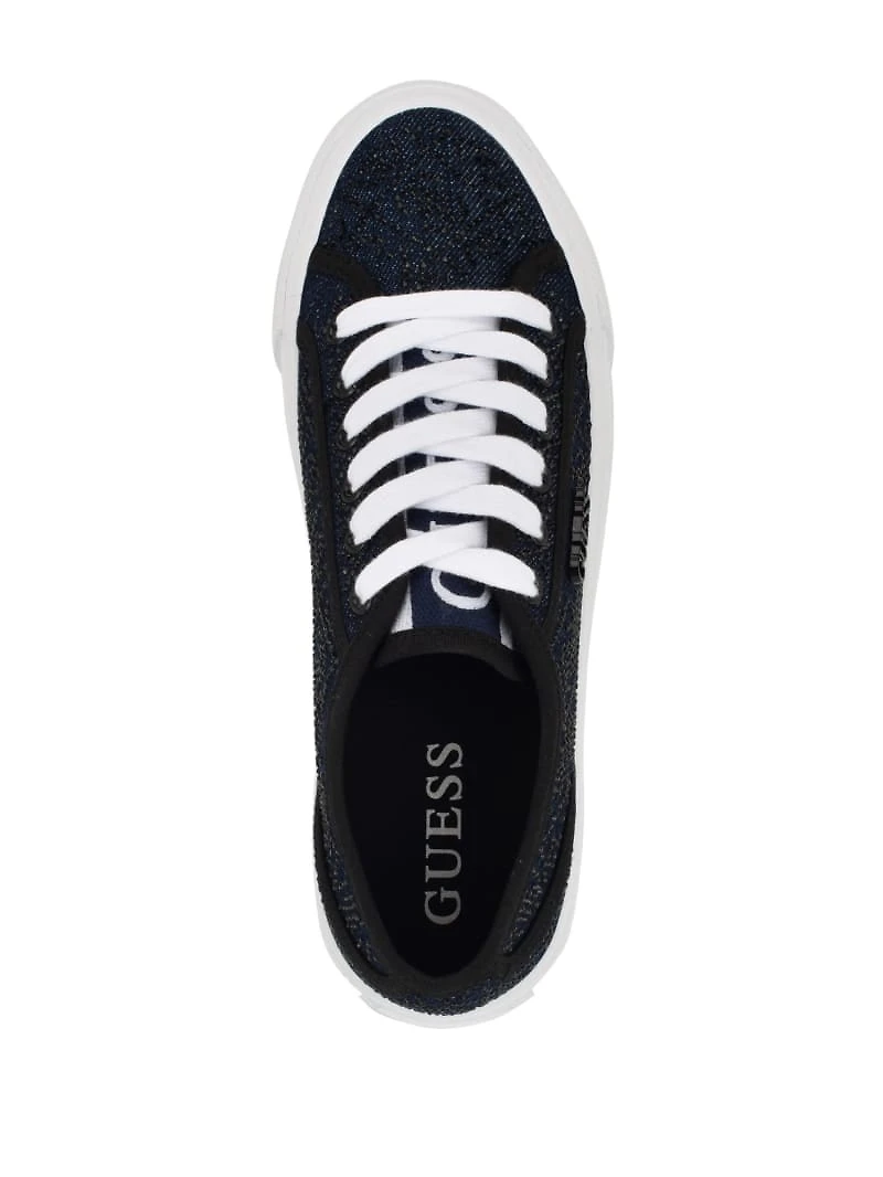 Jelexa Denim Quattro G Low-Top Sneakers