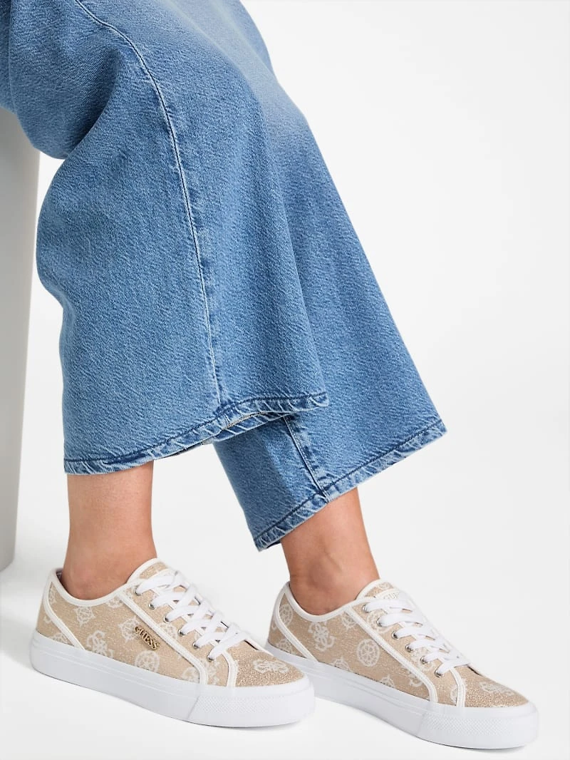 Jelexa Peony Canvas Sneakers