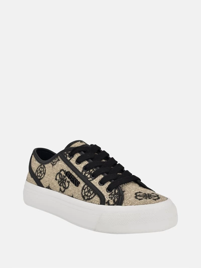 Jelexa Peony Canvas Sneakers