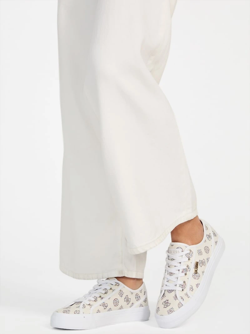 Jelexa Peony Canvas Sneakers