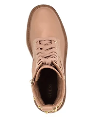 Jellard Quilted Chain Moto Boots