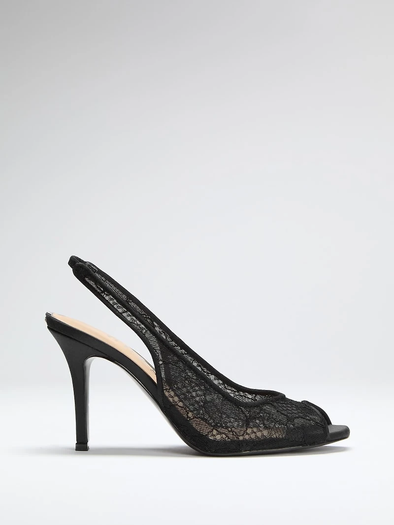 Lace Slingback