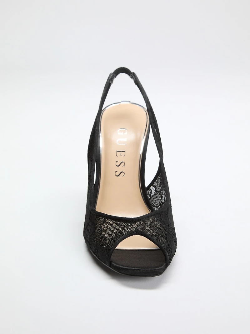 Lace Slingback