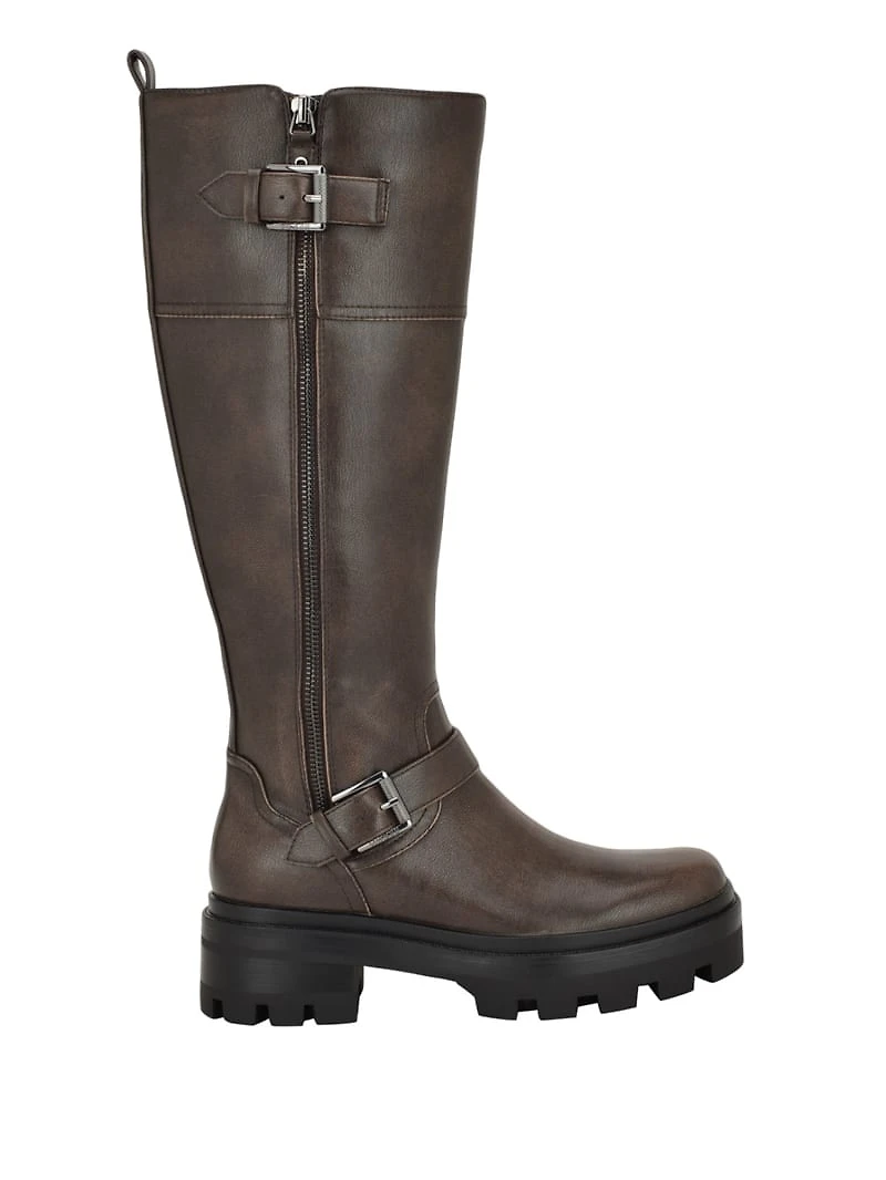 Lynnie Knee-High Lug Boots